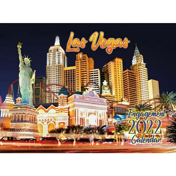 Las Vegas 2022 Wall Calendar - Walmart.com