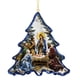 thumbnail image 2 of Christmas Transparent Printing Christmas Decoration Pendant Nativity Scene Decoration Commemorative Flat Pendant, 2 of 6