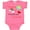 Hot Pink, variant on Inktastic Someone in Pennsylvania Loves Me Boys or Girls Baby Bodysuit