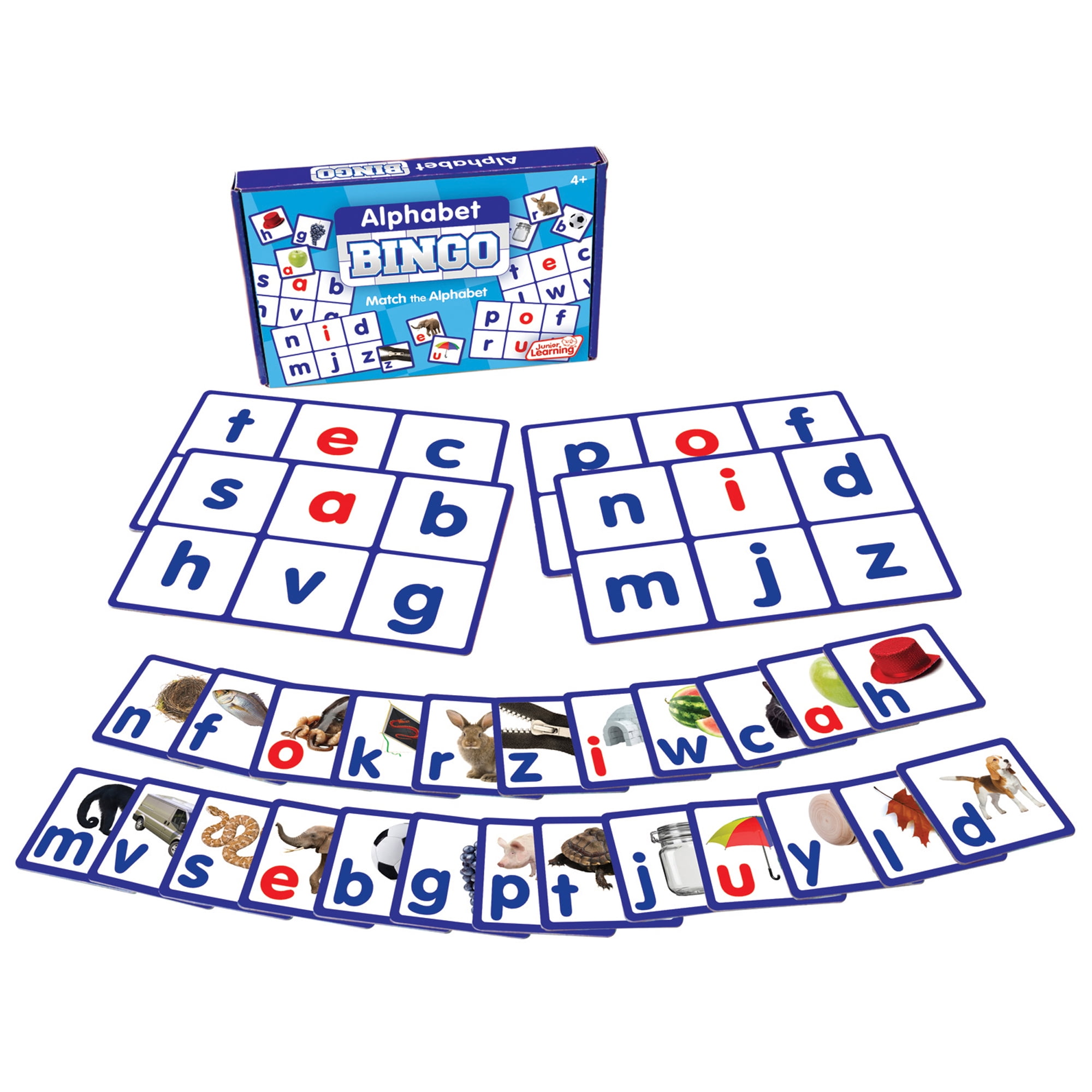 Alphabet Bingo Board Game Early Learning 1 Piece Walmart Com