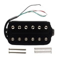 thumbnail image 1 of Bunblic Pièce de Rechange pour Guitare Électrique, Installation Facile, Micro Professionnel à Double Bobine, Accessoires pour Instrument de Musique, Col 50mm, 1 of 8