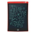 thumbnail image 1 of Tableta de dibujo y escritura LCD portátil de 8,5 pulgadas, Bloc de notas electrónico para escritura infantil (rojo), 1 of 8