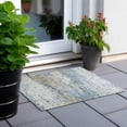 thumbnail image 6 of Addison Rugs Chantille Indoor/Outdoor Transitional Modern Blue Washable Rectangle Rug, 1'8" x 2'6", 6 of 6
