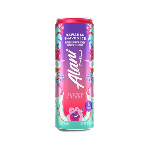 Alani Nu Sugar Free Energy Drink, Variety Pack, Cherry Slush, Juicy Peach, Hawaiian Shaved Ice, 12 fl oz, 6 Pack, Cans, 200mg Caffeine