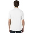 thumbnail image 3 of Hanes EcoSmart Men's Polo Shirt (Big & Tall Sizes Available) White L, 3 of 5
