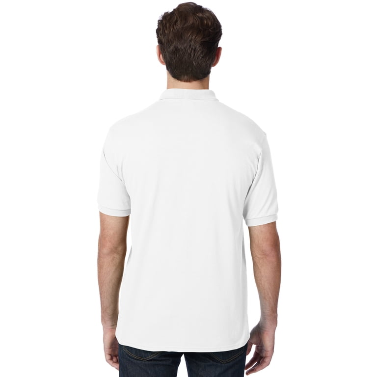 Hanes EcoSmart Men's Polo Shirt photo 3