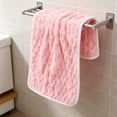 thumbnail image 2 of Deeceymbur Individually Packed Thick Fleece Towel Soft Absorbent Portable Washcloth for Daily Use, 2 of 5