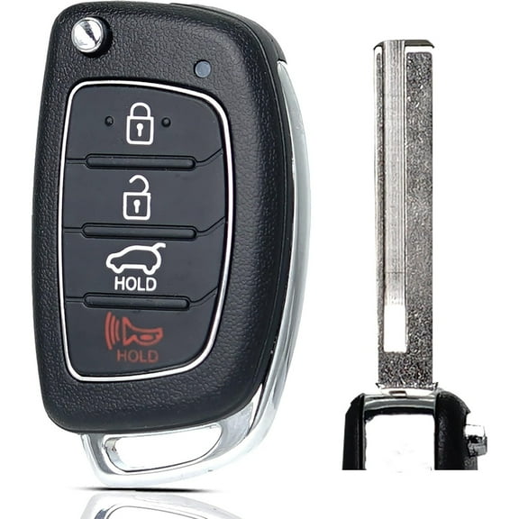 Key Fob Remote Replacement Fits for Hyundai Santa Fe 2013 2014 2015 2016 TQ8-RKE-3F04 Keyless Entry Remote Control 95430-4Z100 46 Chip