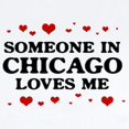 thumbnail image 2 of CafePress - Loves Me In Chicago Infant Bodysuit - Baby Light Bodysuit, Size Newborn - 24 Months, 2 of 4