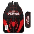 thumbnail image 1 of Kids Boys Girls Spider-man Print Backpack Rucksack Large Capacity School Bags Pencil Case, 1 of 1