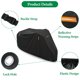 thumbnail image 5 of Funda impermeable para triciclo KFTUVBN 191 x 76 x 112 cm, 5 of 7