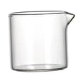 thumbnail image 2 of TISHITA 2xEspresso Cup Spouts Glass Cup Heat Resistant 3.4oz/100ml Drink Measuring Cup Without Handle, 2 of 8