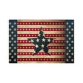 thumbnail image 2 of USA 250th Anniversary Patriotic Placemat,17.7x11.8 Inch Linen Table Mat for Dining,4th of July Memorial Day Veterans Day Decoration,Reusable Waterproof Heat Resistant Colorfast For Table Centerpiece, 2 of 6
