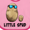 thumbnail image 4 of Inktastic Little Spud Potato Father and Child Boys or Girls Baby Bib, 4 of 4
