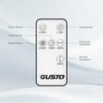 thumbnail image 2 of Gusto 40W Electric Fan, Oscillating Pedestal Fan with Remote and Adjustable Timer, 12”, 2 of 12