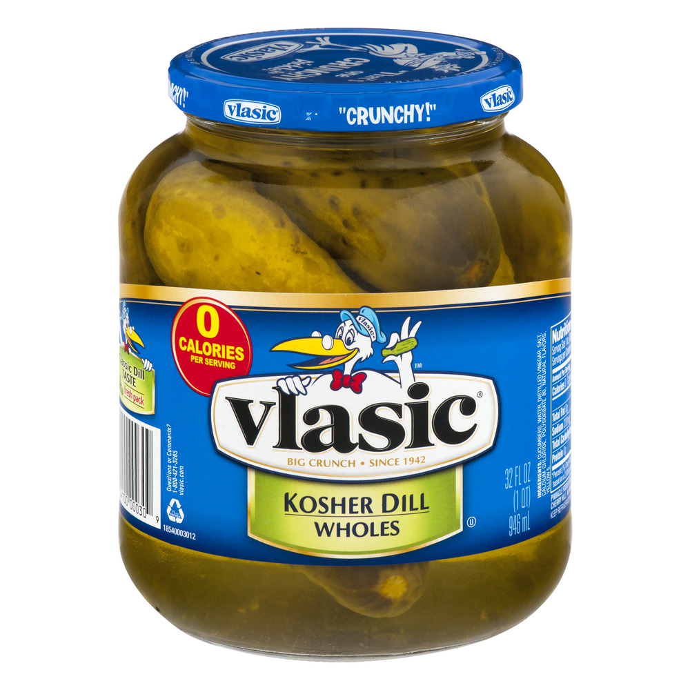 Vlasic Kosher Dill Whole Pickles, 32 oz