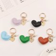 thumbnail image 3 of Kkkded Key Chain Pearl - Decorated Key Chain - Faux Leather, Heart Pendant, for Backpacks, 3 of 7