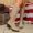 Beige, variant on PiGOGI Women's Peep Toe Knee High Boots Hollow Out Back Zipper Block Heel Western for Trendy Brown 9.5