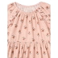 thumbnail image 3 of Modern Moments by Gerber Toddler Girl Dress with Ruffle Detail, Sizes 12 Months - 5T, 3 of 7