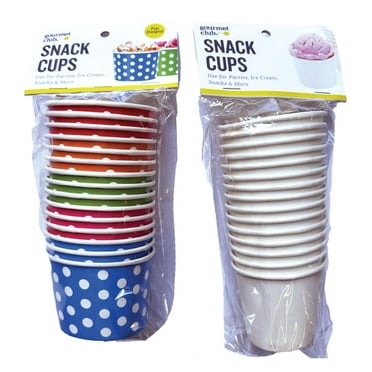 Best Brands Disposable Paper Snack Cups, 4 oz, 15 Count