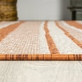 thumbnail image 5 of JONATHAN Y SANTA MONICA 5 x 8 Area Rug, Castara Wavy Stripe - Orange/Cream, SMB205B-5, 5 of 5