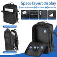 thumbnail image 2 of Mochila de viaje Archimas Carry On 35-40L para hombre con ordenador portátil, 2 of 6