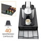 thumbnail image 4 of Kearding Soporte para cápsulas de café Estante vertical de metal para cápsulas de café con 42 cápsulas de café Juegos de servir café y té Numero 3 Kearding HA026275-03, 4 of 5