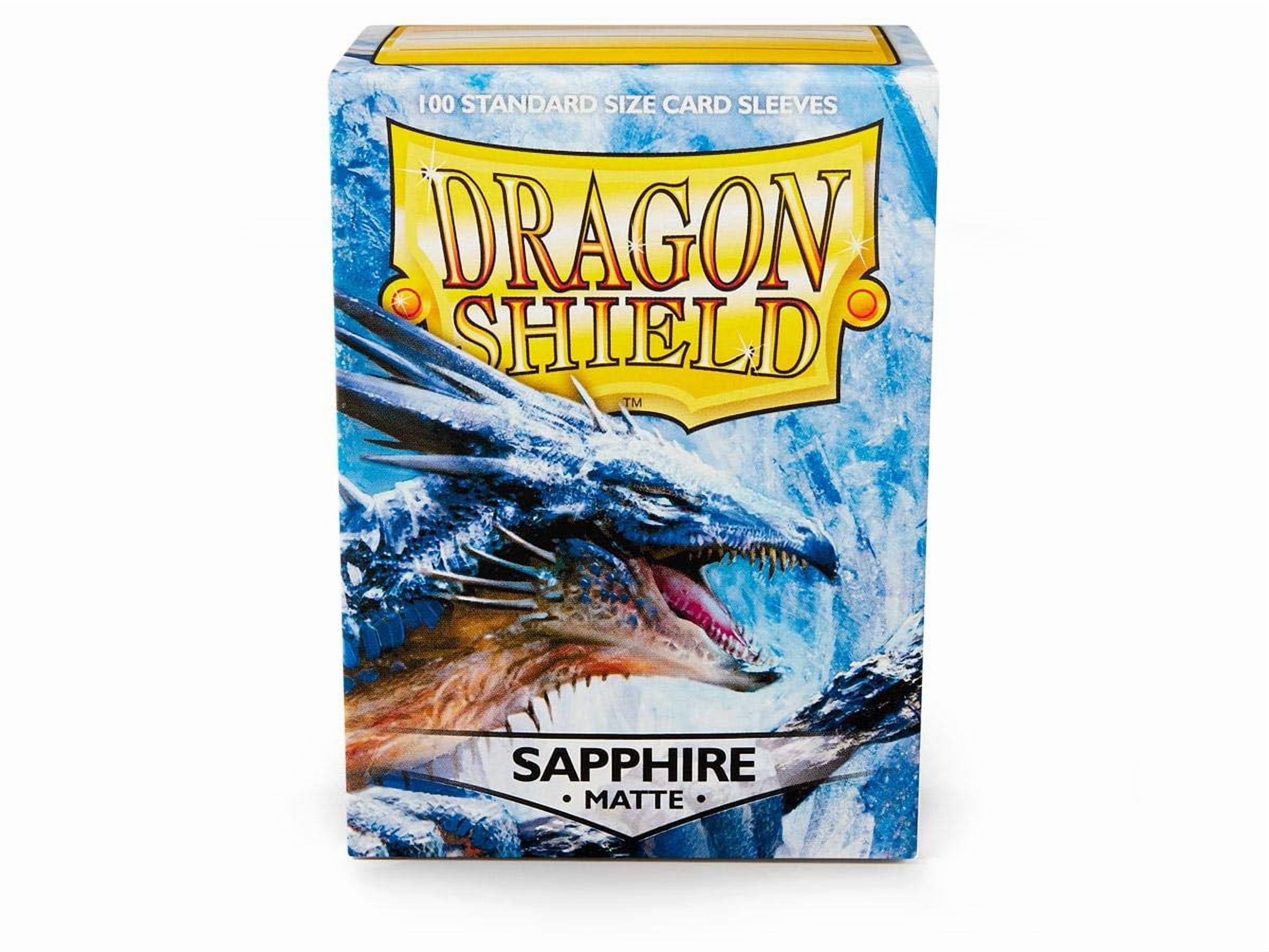 2 Packs Dragon Shield Matte Sapphire Standard Size 100 ct Card Sleeves Value Bundle!