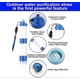 thumbnail image 4 of Personal Water Filter - 1000l Portable Outdoor Water Filter Water Outdoor Survival Equipment Survival(1 pcs, blue), 4 of 5