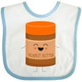 thumbnail image 3 of Inktastic Cute Kawaii Peanut Butter Boys or Girls Baby Bib, 3 of 4
