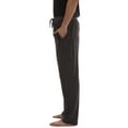 thumbnail image 2 of #followme Mens Thermal Pajama Pants with Pockets – Lounge & Sleep PJ Bottoms (Charcoal, Large), 2 of 3