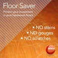 thumbnail image 4 of Resilia - Clear Vinyl Plastic Floor Runner/Protector for Hard Floors - Decorative, Dual Pad Pattern, (48 Inches Wide x 12 Feet Long), 4 of 9