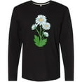 thumbnail image 3 of Inktastic Daisy Flower Long Sleeve T-Shirt, 3 of 5