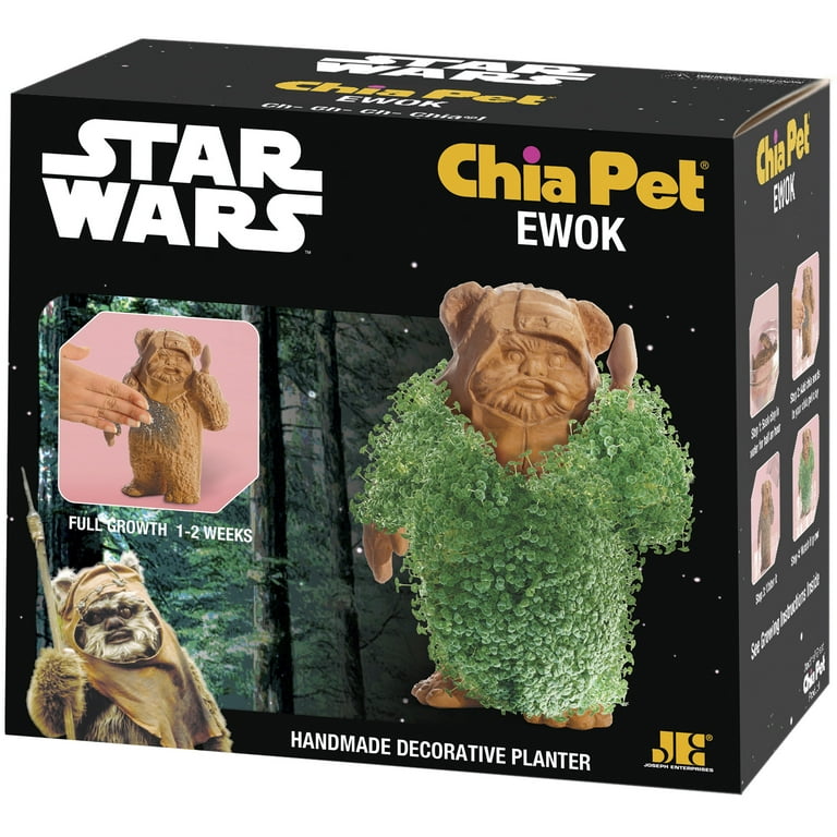 Chia Pet Star Wars Ewok Decorative Planter Walmart