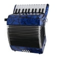 thumbnail image 3 of Accordion Instrmument, 22 Keys Accordions Toy Celluloid 8 Bass  For Beginner, 3 of 7