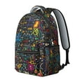 thumbnail image 3 of Chemistry Biology Students Backpack Scientific Knowledge Science Classroom School Bag with Physics Astronomy Engineering Design, Lightweight and Wear-Resistant, 3 of 6
