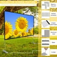 thumbnail image 4 of HOIN 100 inch Outdoor Projector Screen and Stand,16:9 Foldable Movies Screen Home Theater with Carry Bag, 4 of 10
