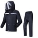 thumbnail image 1 of Traje de lluvia con puños ajustables, impermeable ligero, impermeable con capucha L, 1 of 9