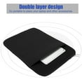 thumbnail image 2 of Maletín de oficina de estilo británico, funda para tableta y portátil, bolso de mano para MacBook de 15 pulgadas, color negro, 2 of 8