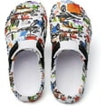 thumbnail image 5 of Graffiti EVA Clogs for Men – Trendy Lightweight Garden Slippers with Adjustable Strap, Breathable Slip On Water Shoes, Anti-Slip Casual Sandals for Urban & Outdoor Use, 5 of 14