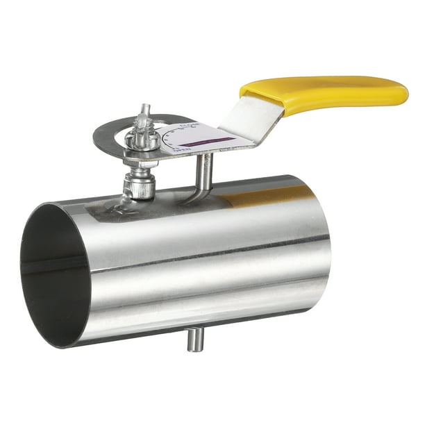Amortiguador de Retorno de Conducto de 2 Pulgadas, Amortiguador de Volumen de Aire de Ajuste Manual para Ventiladores, Extractores, Campanas de Cocina, Sistemas de Calefacción