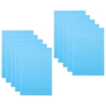 Supvox 10Pcs Multifunctional Blue Foam Boards Blank Sheets for Project and Craft Use
