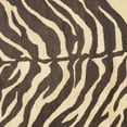 thumbnail image 4 of SAFAVIEH Bergama Lily Animal Print Wool Area Rug, Beige/Brown, 8' x 8' Round, 4 of 4