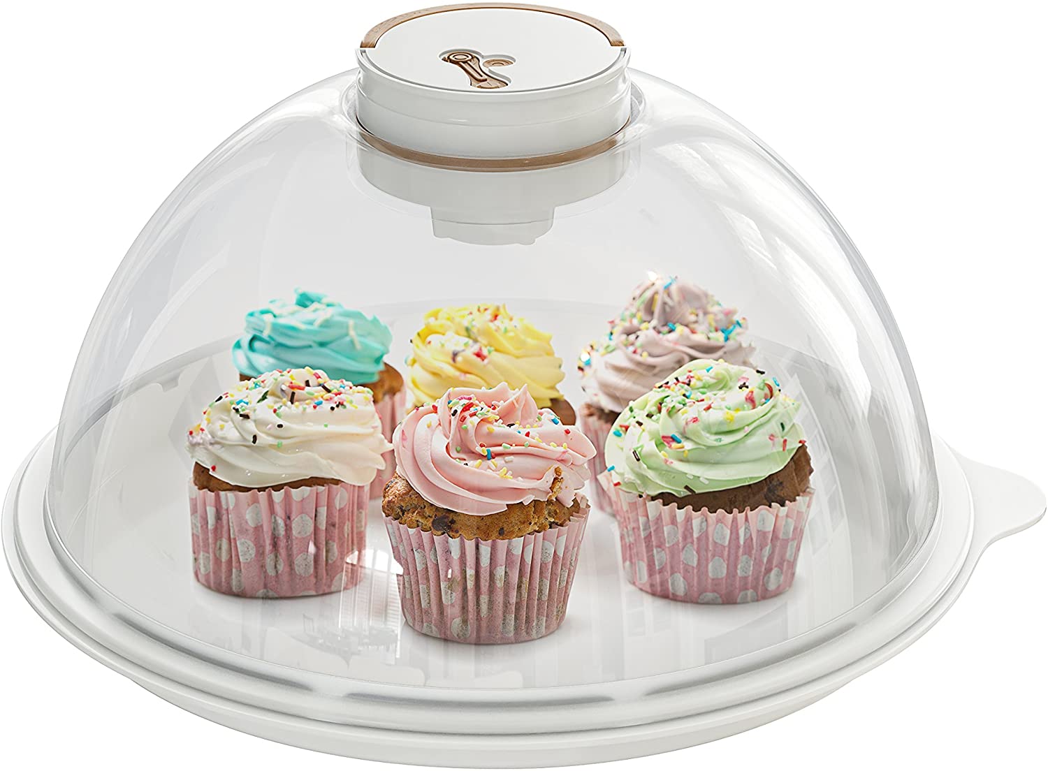 Skywin Vacuum Bread Box Air Tight Storage Container and Serving Tray