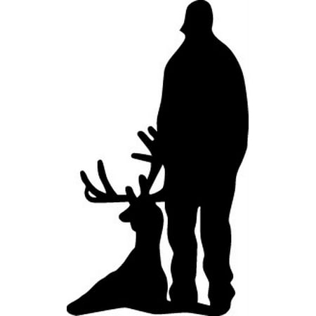 Do It Yourself Wall Decal Sticker Hunter And Deer 2 Boys Bedroom size: 10 X20