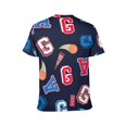 thumbnail image 5 of OUSIMEN Men's short-sleeved printed T-shirt, 5 of 7