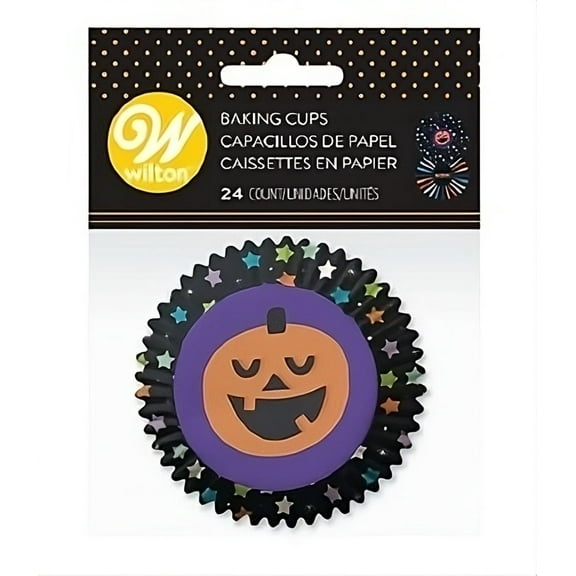 Wilton Halloween Ast Baking Cup Std, 24 Count