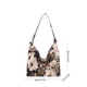 thumbnail image 2 of Bolso tote de lona para mujer | Bolso bandolera de gran capacidad | Estilo cubo con ribete de borlas | Colores negro, verde y azul, 2 of 6