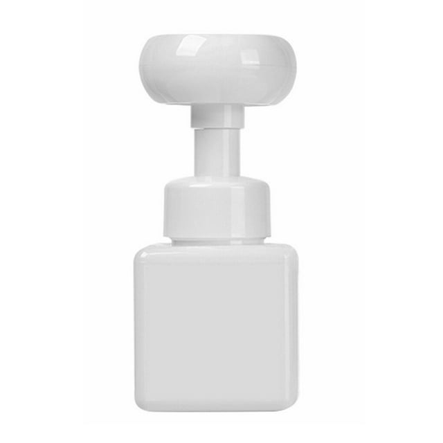 Dispensador de jabón líquido de 250ml, bomba de espuma con forma de flor, lociones, botella recargable, distribuidor de líquido, botella con Suministros de limpieza para el hogar Blanco Escribe un Billuyoard HA006898-01