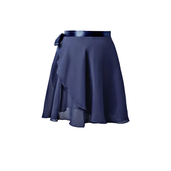 18 Color Ballet Dance Skirts Chiffon Pettiskirts Girl Ballet Dance Tulle Skirt Pull-On Wrap Pleated Skirt With Adjustable